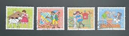 1984 PJ Figuren aus Kinderbüchern ʘ J298, J299, J300, J301