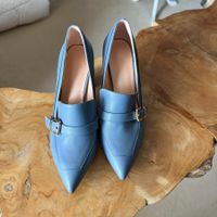Saekcted: Damenschuh, Hellblau, Gr. 37, ungetragen