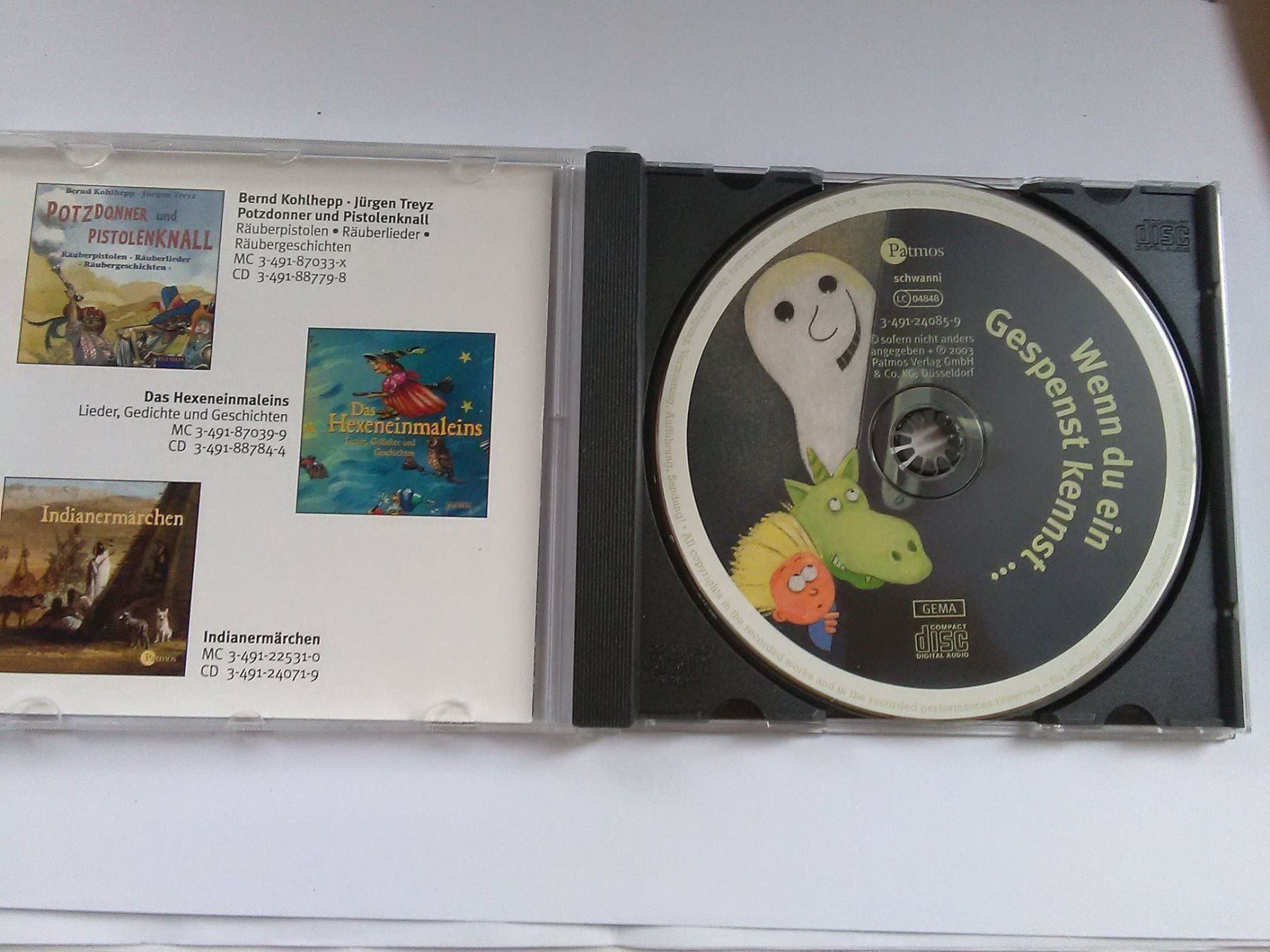 CD: Wenn du ein Gespenst kennst... – Usato da St.Galllen venduto da elkaphone 1