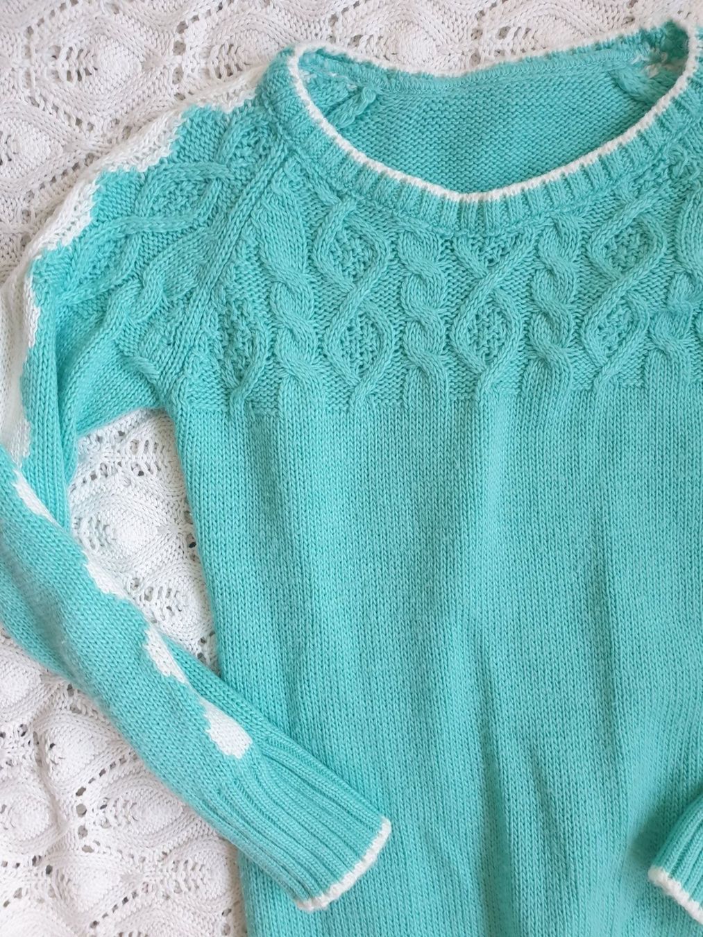 Maglioni & Felpe: PULLOVER PULLI S 36 VINTAGE STRICKWARE JACKE HOSE TUNIKA TOP – Usato da Elsau venduto da the-colorful-side 3