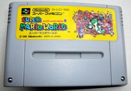 SNES: Super Mario World, JAPAN, testé Ok !