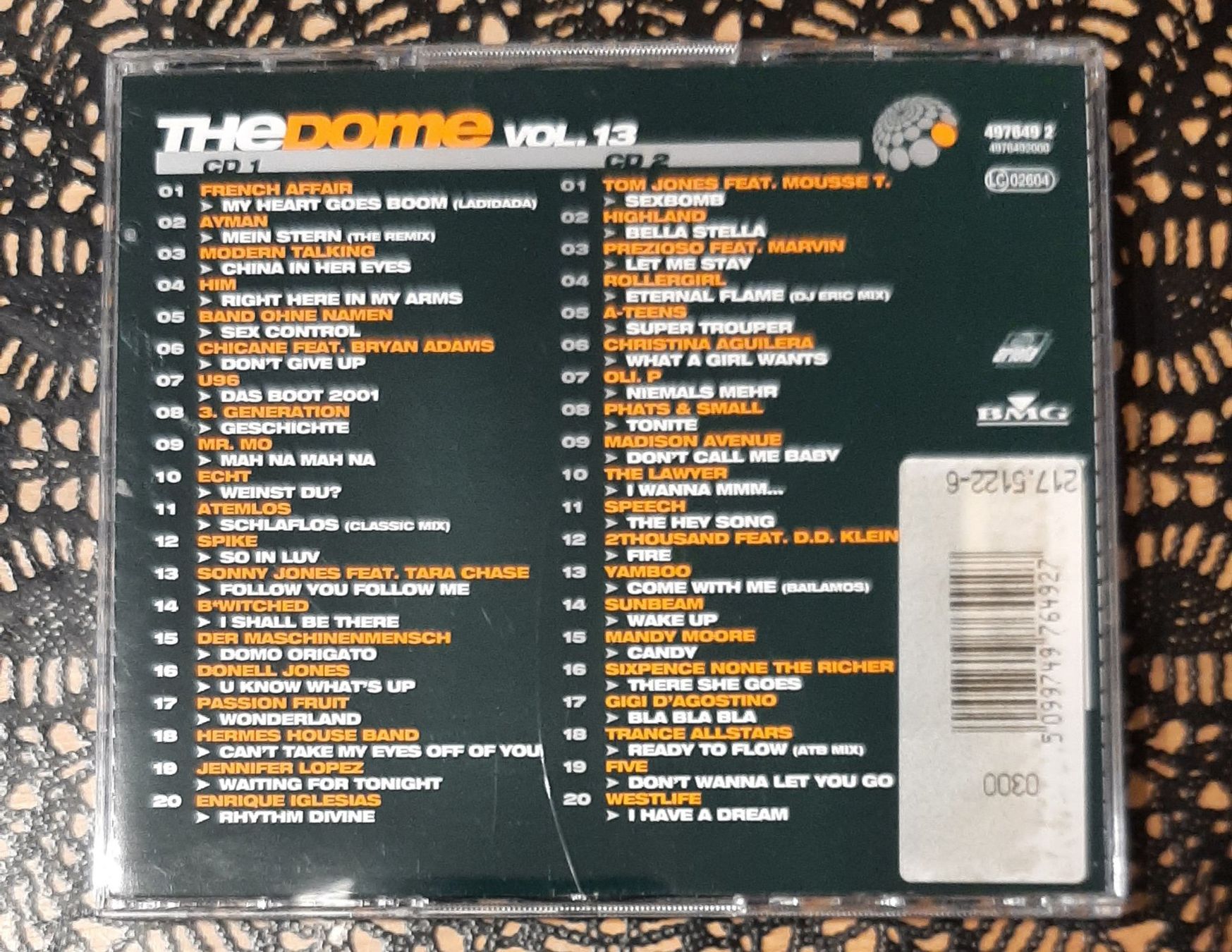 CD: The Dome Vol. 13, Doppel-CD 2000, Hit Compilation, Sampler – Usato da Amriswil venduto da Celini3 1