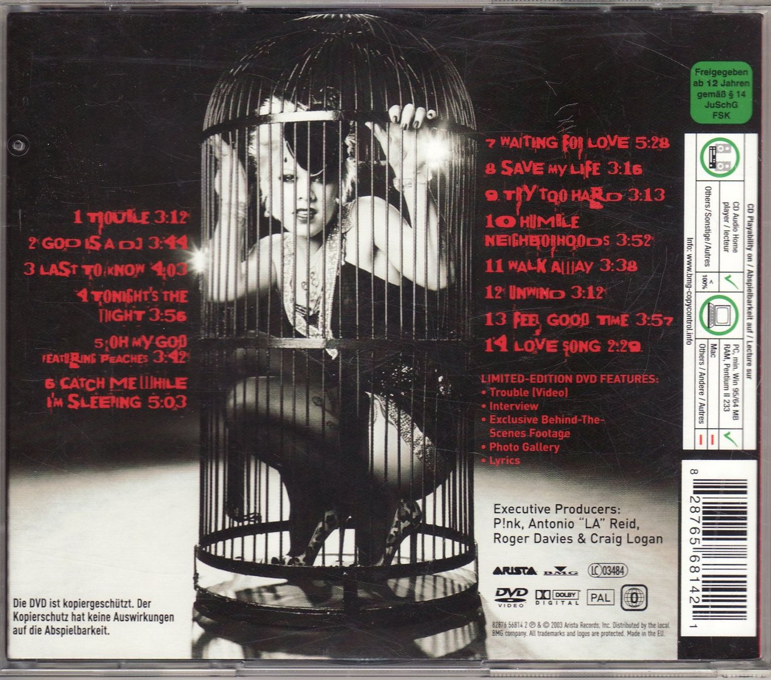 CD: P!NK – Try This – Nuovo (secondo la descrizione) da Boussens venduto da catfood01 1