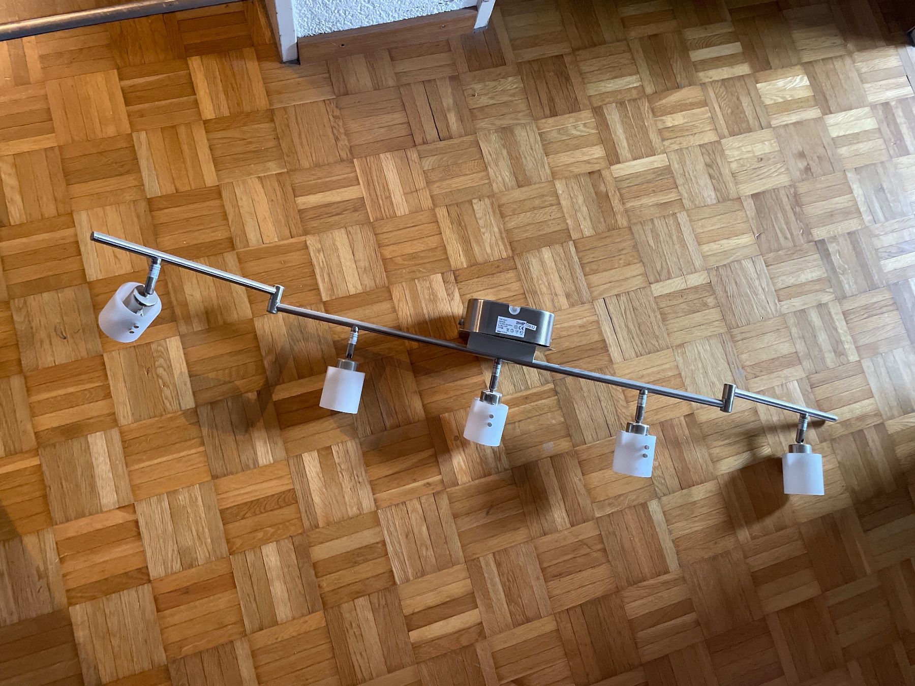 Kronleuchter & Deckenlampen: Deckenleuchte 5-flammig Metall Glas – Gebraucht aus Tuggen von Moekli0 1