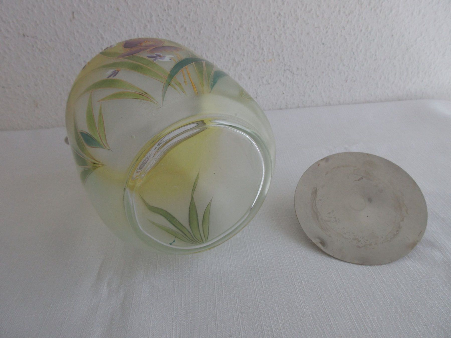 Gläser: Biscuit / Konfekt Dose Jugendstil, ca. 1900 – Gebraucht aus Binningen von Oldfashion 5