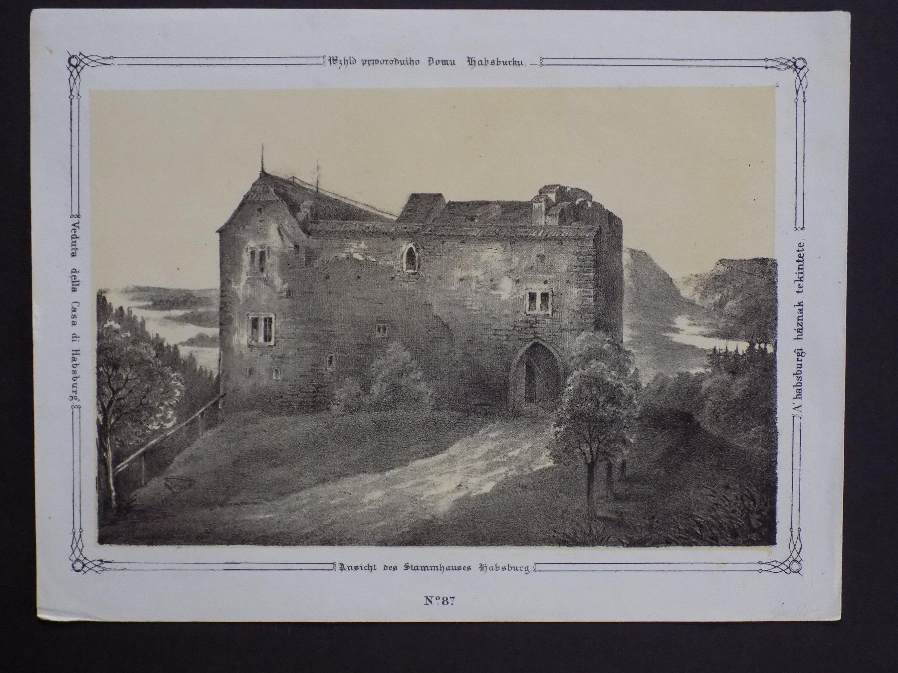 Incisioni: Habsburg Stammhaus – Usato da Risch venduto da Rischli15