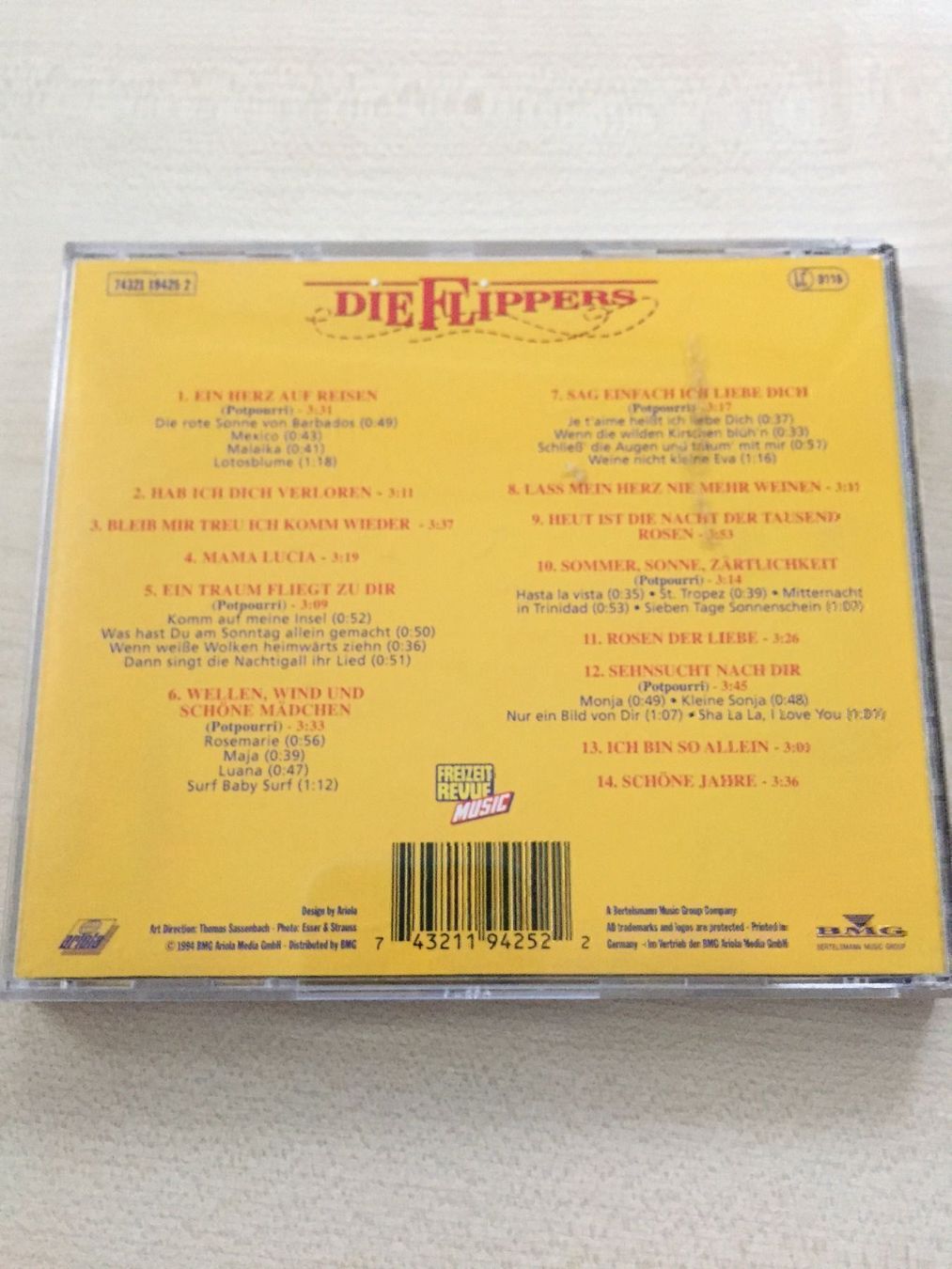CD: Die Flippers - Unsere Lieder – Usato da Rüti ZH venduto da alumedien 1