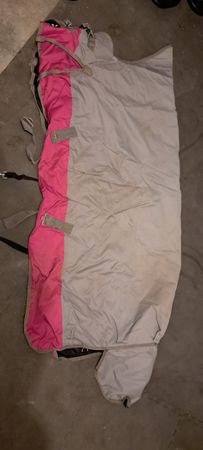 HKM Pferdedecke Highneck Winterdecke, Regendecke Grösse 125