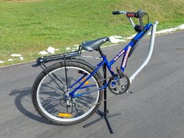 Schattenvelo, Kinder-Tamdem, Velo-Trailer