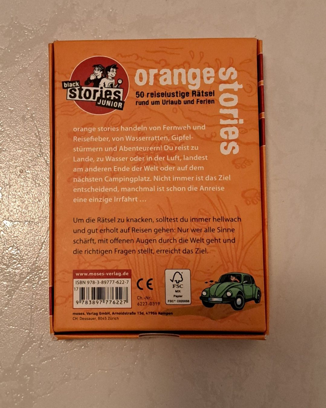 Spiele: Kartenspiel / Rätsel: Orange Stories – Gebraucht aus Küssnacht am Rigi von AutoVilla 2