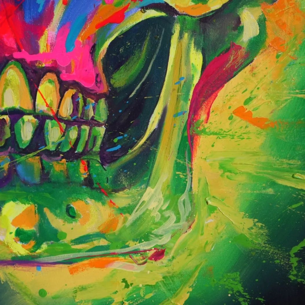 Dipinti: Peinture Skull 2IVa – Nuovo (secondo la descrizione) da Martigny-Croix venduto da Rcplaneur 4