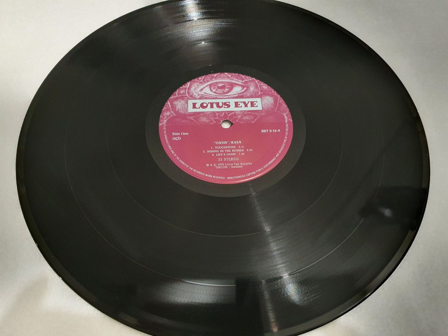 Dischi in vinile: Rasa – Oasis – Usato da Uster venduto da Vinyl-Leidenschaft 2