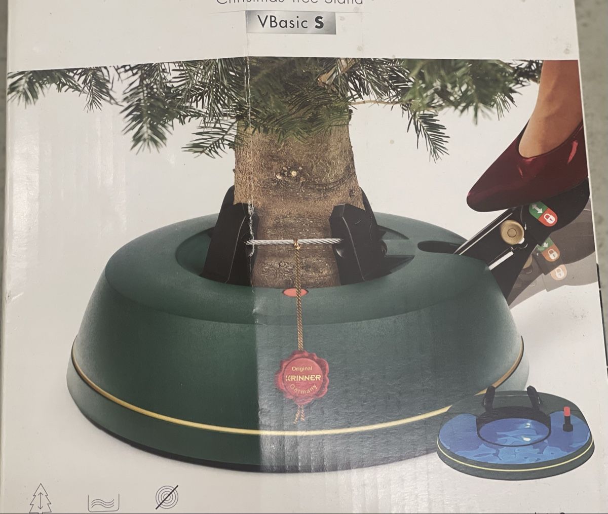 Krinner Basi per albero di Natale: Festive Christmas Tree Stand VBasic S for Holidays - Like Ne – Nuovo (secondo la descrizione) da Dietikon venduto da ami_zvp7