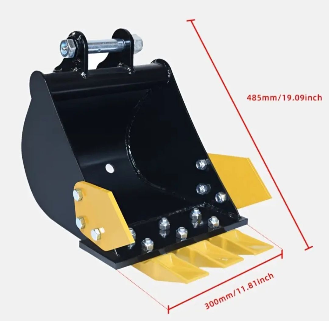Bagger: Baggerlöffel / Baggerschaufel 300mm – Neu und originalverpackt aus Hohenrain von cars77 1