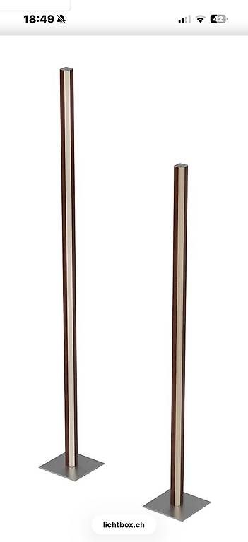 Lustres & lampes de plafonds: Stückholz Eiger 2 Wohnzimmer Lampe – D'occasion à Oberhofen Thun'see par porsche64 1