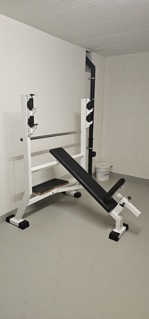 Hometrainer: Panatta hantelbank schrägbank olympia – Gebraucht aus Neuendorf von sla_b286