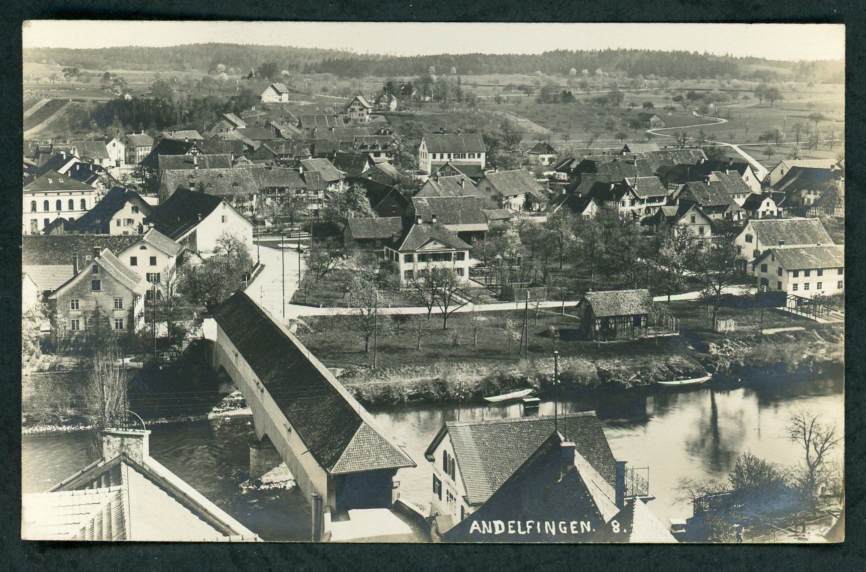 Cartoline postali: Andelfingen, seltene, alte Ansichtskarte, Top Zustand! – Usato da Opfikon venduto da webstar30