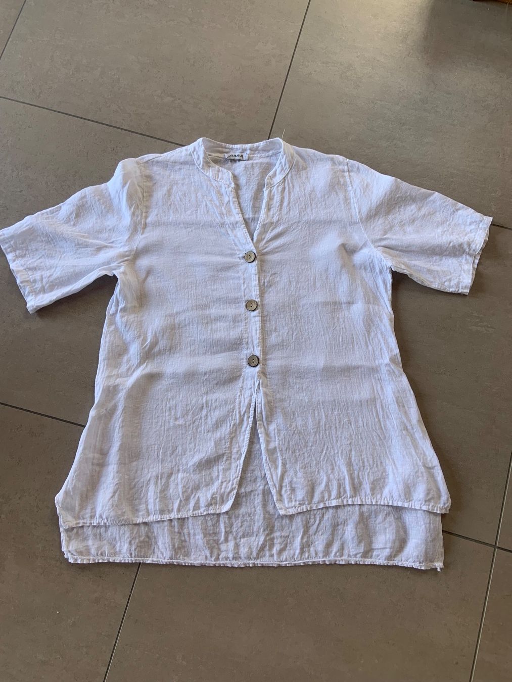 Tuniche: Leinentunika / Blusenjacke – Nuovo (secondo la descrizione) da Sigriswil venduto da ck56 2