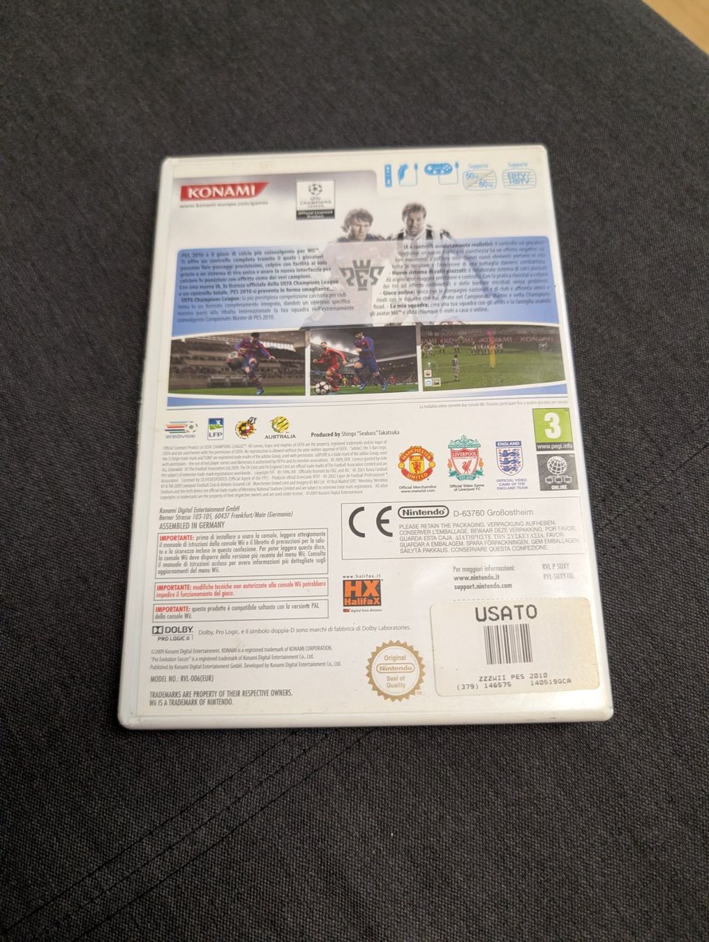 Giochi: Pes 2010 Nintendo Wii – Usato da Giubiasco venduto da Ticinerd 1