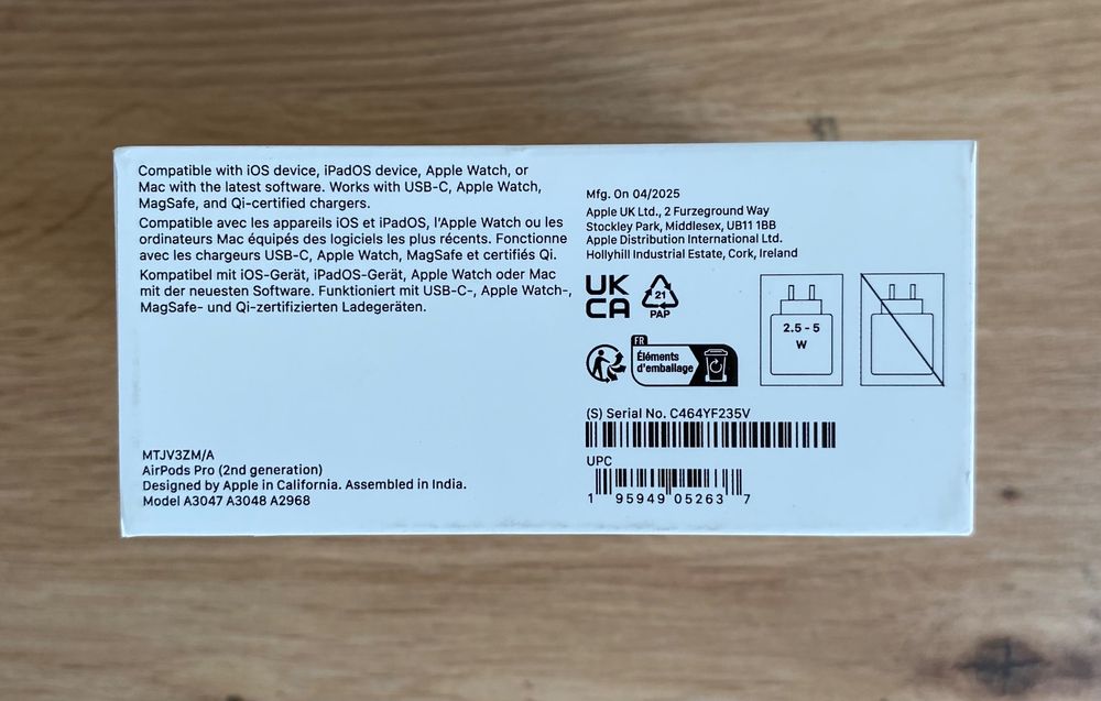 Apple Kopfhörer: AirPods Pro ( 2 Generation) USB-C NEU!! – Neu und originalverpackt aus Schattdorf von wal_5l5t 2