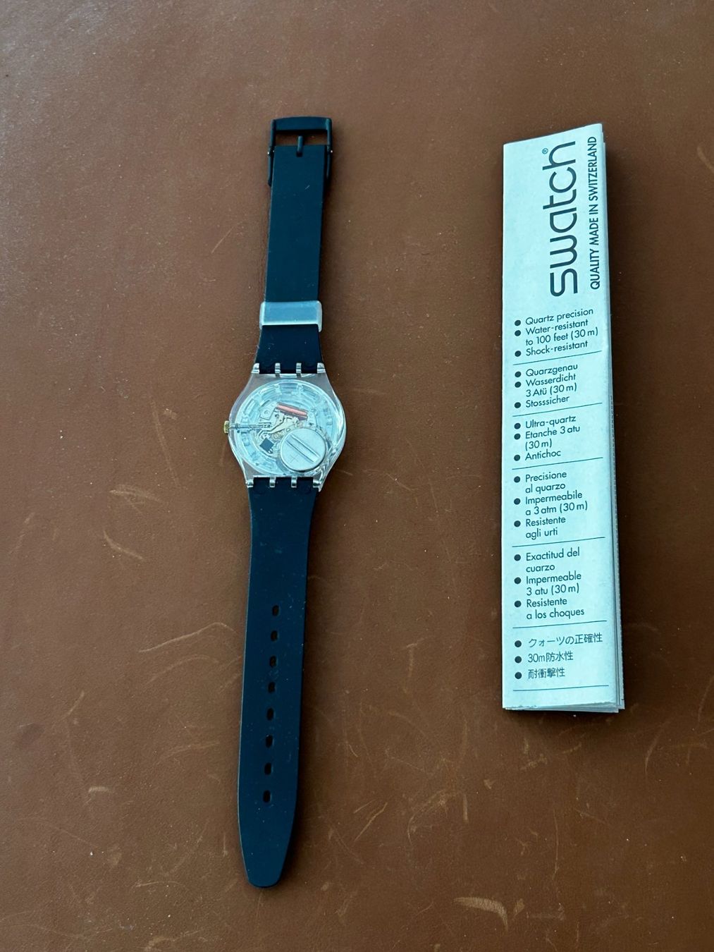 Swatch Uhren: Montre Swatch BASEL 2001 Edition spéciale ! – Neu und originalverpackt aus Tavannes von Zitume 3