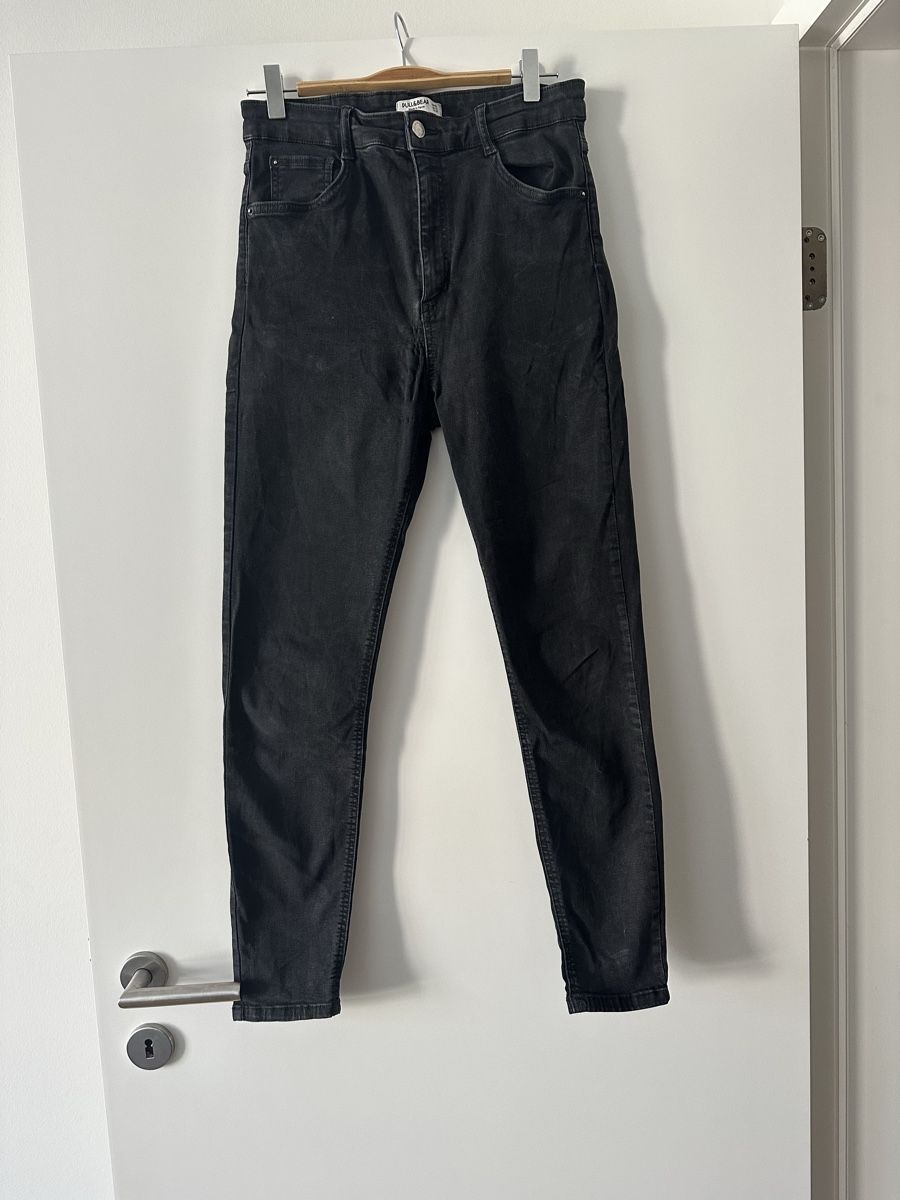 Pull&Bear Jeans: Jean noir – Usato da Lausanne venduto da sou_w9bl