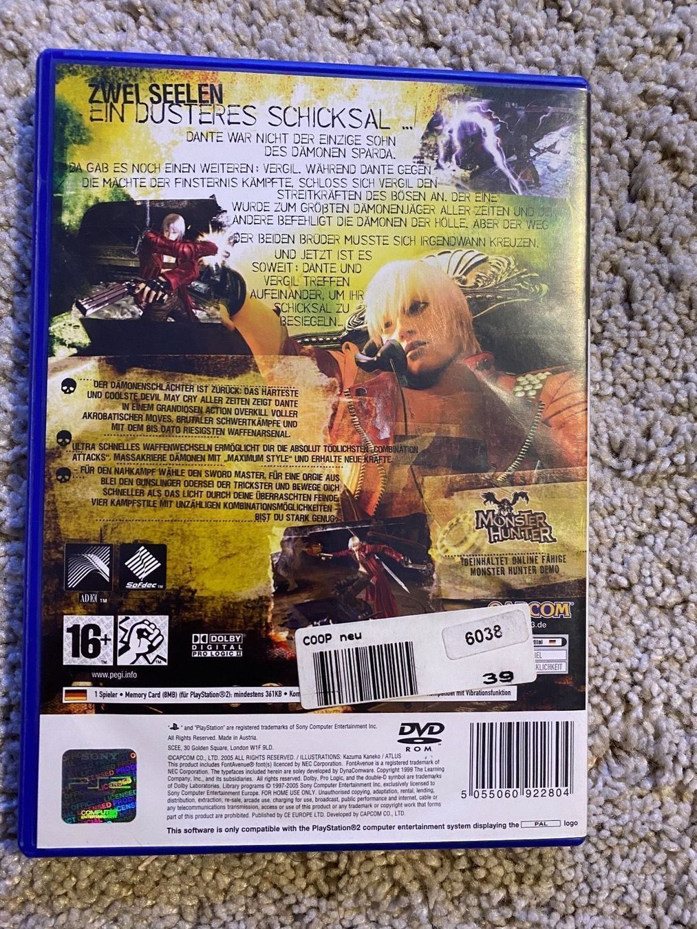 Sony Giochi: Devil may cry 3 für Playstation 2 PS2 – Usato da Winkel venduto da RiMa95 3