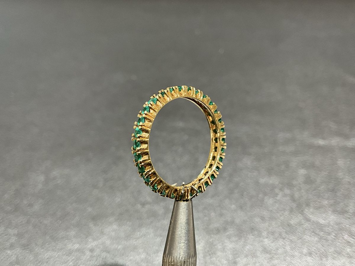 Anelli: Damenring 18k Smaragd – Usato da Schaffhausen venduto da glamour-shop 3
