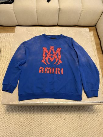 Amiri Sweatshirt Blau Original Gr. L/XL
