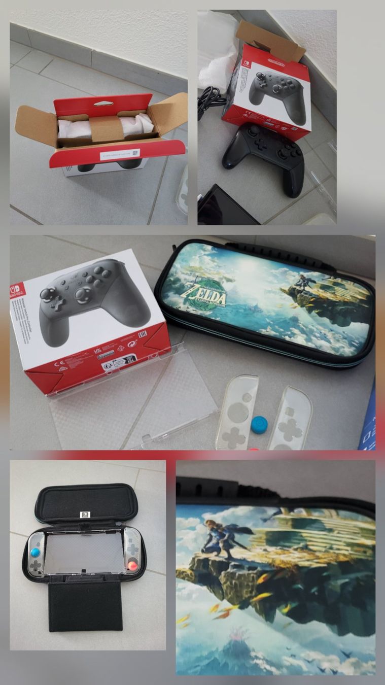 Nintendo Console: Nintendo Switch (OLED-Modell) mit Zubehör – Usato da Boswil venduto da i12i 7