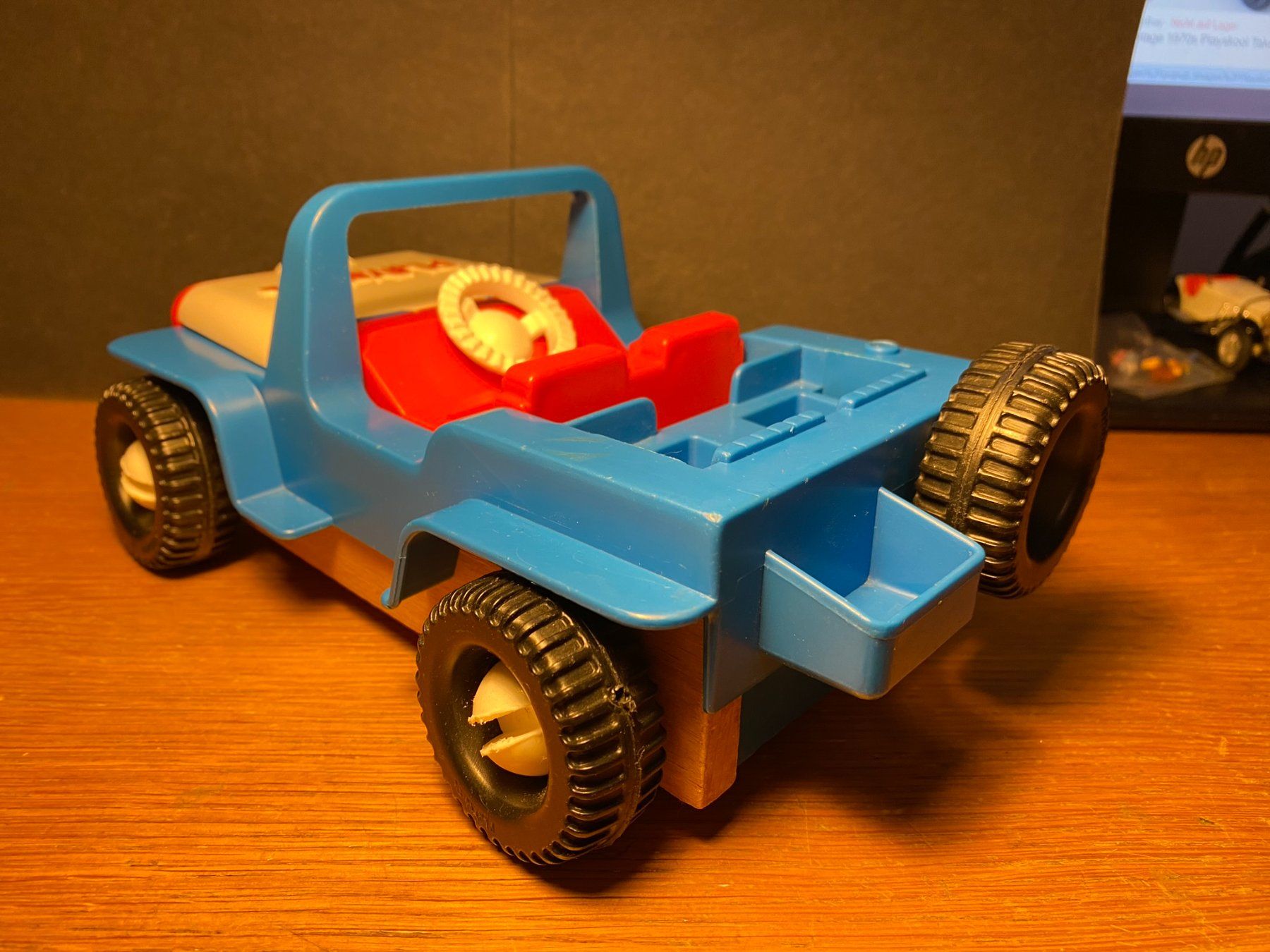 Giocattoli: PLAYSCOOL Milton Bradley Jeep 1974 – Usato da Spiez venduto da Mlandcruiser 4