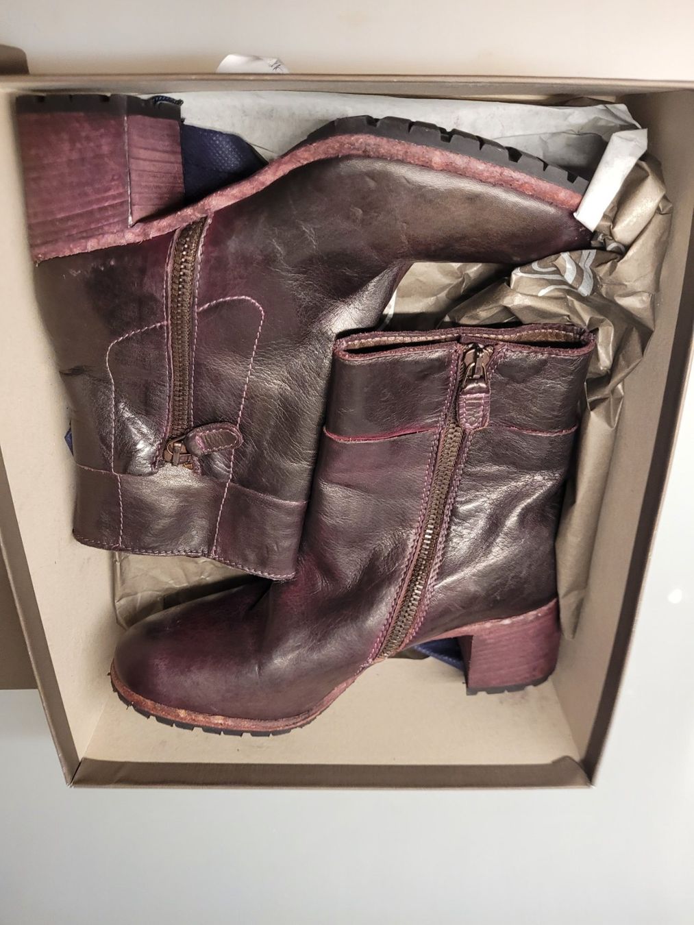 Scarpe da donna: Damen Stiefeletten echt Leder Grösse 36 gidigio – Nuovo e nell'imballaggio originale da Oberuzwil venduto da aseinkaufswelt 3