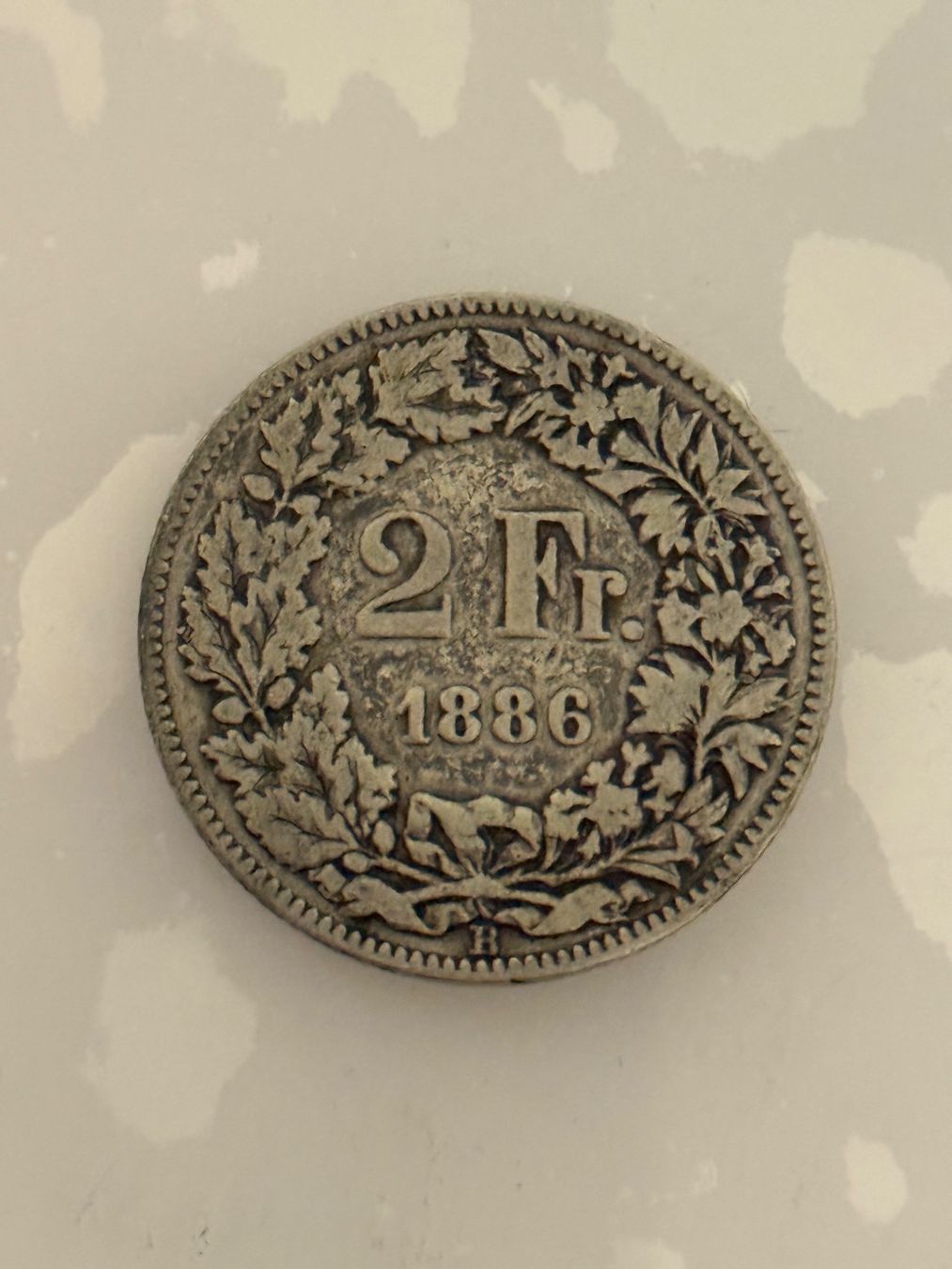 Tutti le monete: 2 Franken 1886  Rar – Usato da Wallisellen venduto da SWISS_SILVER1