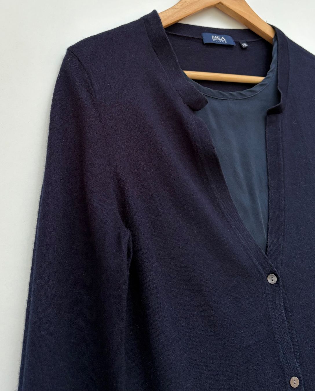 Giacche: MEA Milano Wolle / Seide Strickjacke Gr.M – Usato da Unterägeri venduto da Jutka_04 2