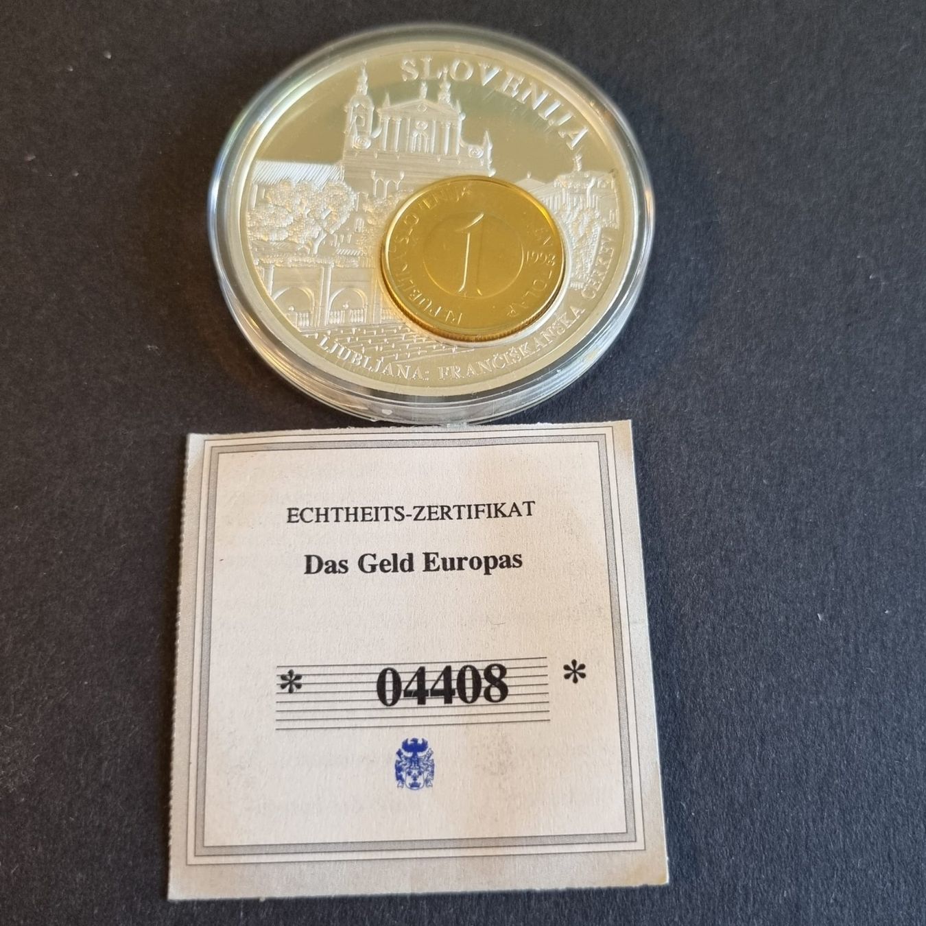 Medaglie: Médaille Slovénie 1997 – Usato da Genève venduto da cor_2ryx 2