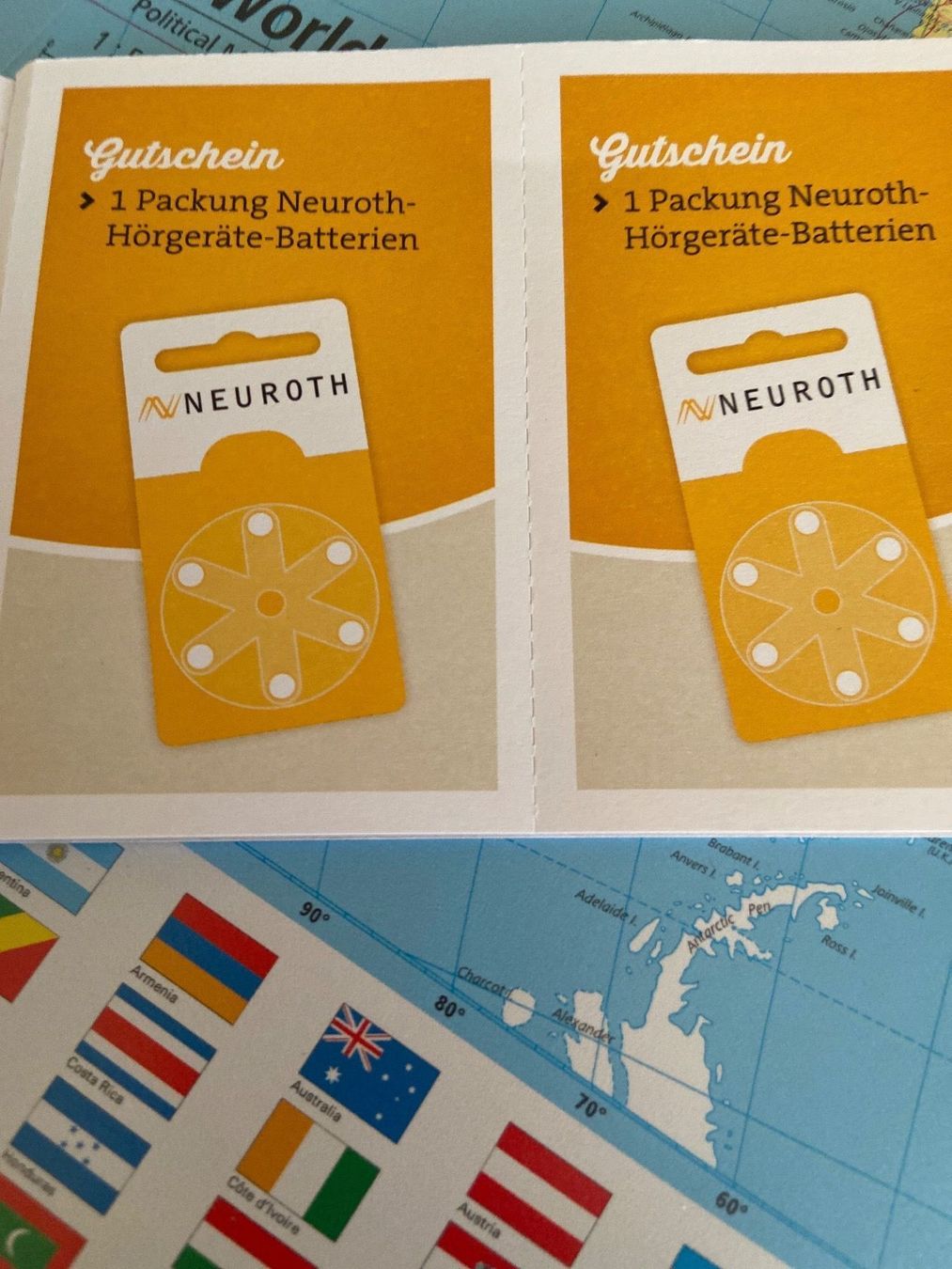 Gutscheine: NEUROTH, GUTSCHEIN HEFT**WERT 75.- CHF***TOP – Neu und originalverpackt aus Zürich von Ceca52 2