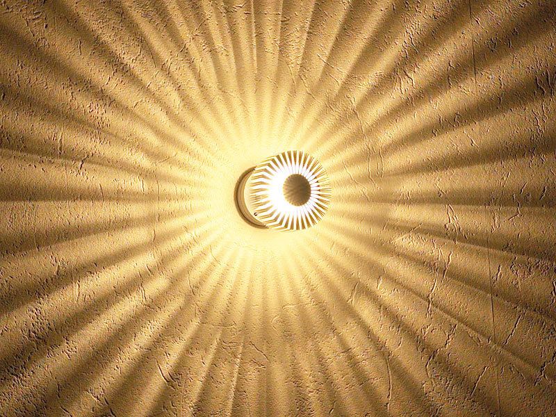 Lampen: Wandleuchte aus Aluminium  – Neu (gemäss Beschreibung) aus Berneck von Sadu85