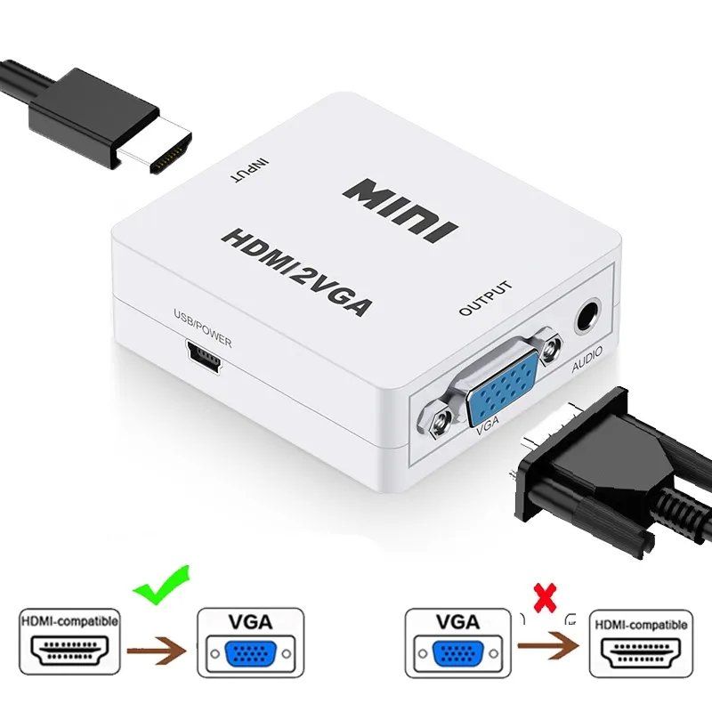 Adattatori: HDMI to VGA Adapter HDMI2VGA – Nuovo (secondo la descrizione) da Montreux venduto da CABLEKABEL