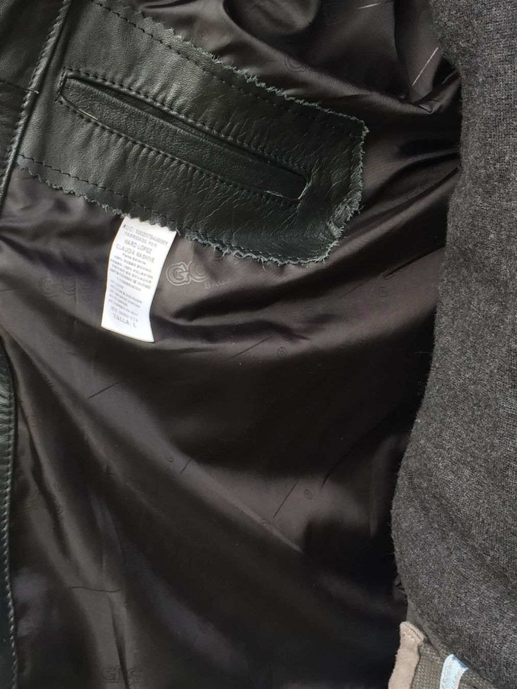 Giacche: Lederjacke mit weissen Streifen, XL – Nuovo (secondo la descrizione) da Gümligen venduto da Xochitl 5