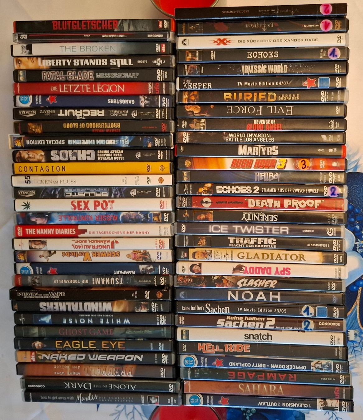 Tutti i DVDs: DVD-Sammlung 60 Stück – Usato da Bottmingen venduto da Chnueppeli 1