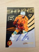 Sportzoo Shining Rookie Nik Lehmann Signed 14/39 Langnau