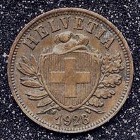 Münze CH antik "1928"