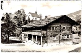 FLÜELI-RANFT Geburtshaus des Hl. NIKLAUS v. Flüe ca.1960 OW