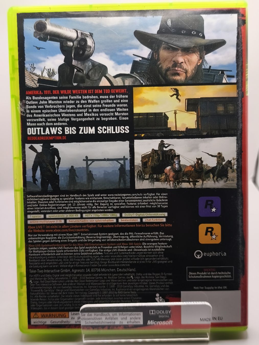Microsoft Giochi: Jeu XBOX 360 Red Dead Redemption Occasion – Usato da Conthey venduto da Th3gr4yf0x 1