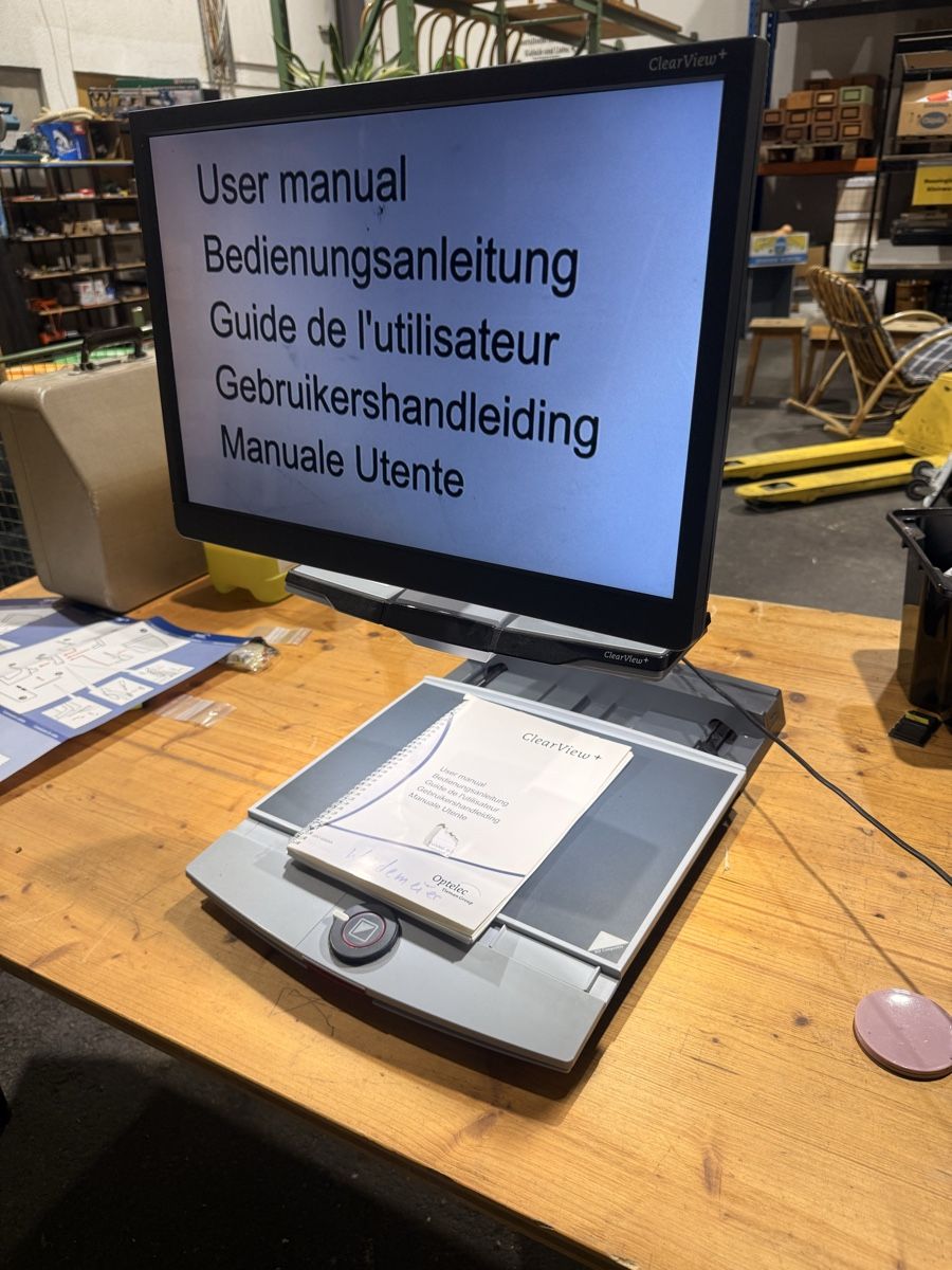 Optelec Altro per Ottica: Optelec ClearView+ Bildschirmlesegerät gebraucht – Usato da Wildegg venduto da KramerBeni