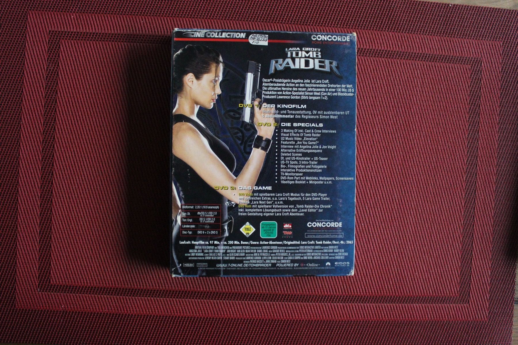 Tutti i DVDs: Lara Croft Tomb Raider Powerpack DVD – Usato da Geroldswil venduto da Schlumpfine1973 1