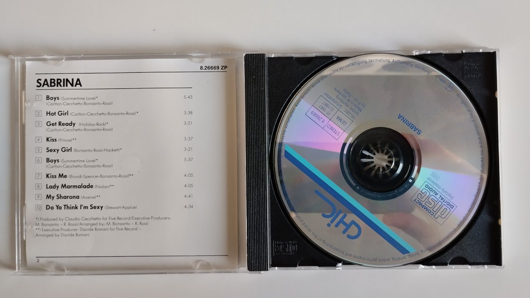 CDs: SABRINA CD SAME – Gebraucht aus Basel von Bal-Sagoth 2
