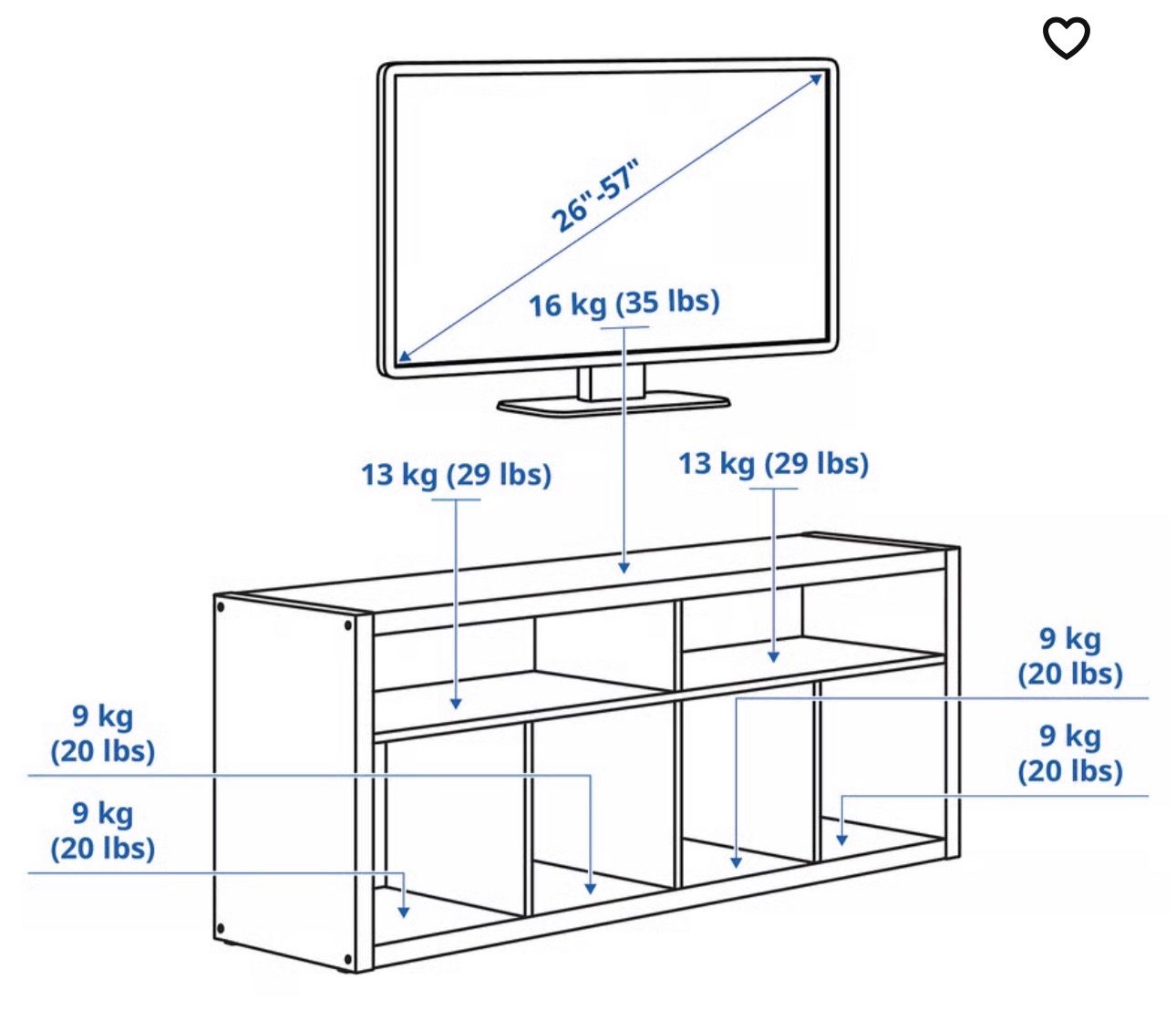 Ikea Mobili TV: IKEA TV Möbel – Usato da Meierskappel venduto da aemkeii 3