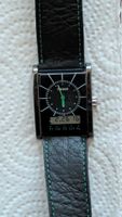 Tissot Quarzuhr Analog Digital schwarz Lederarmband