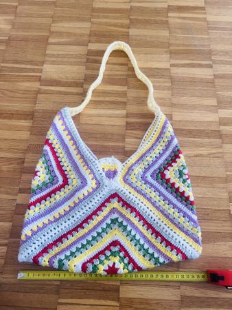 Strick handtasche